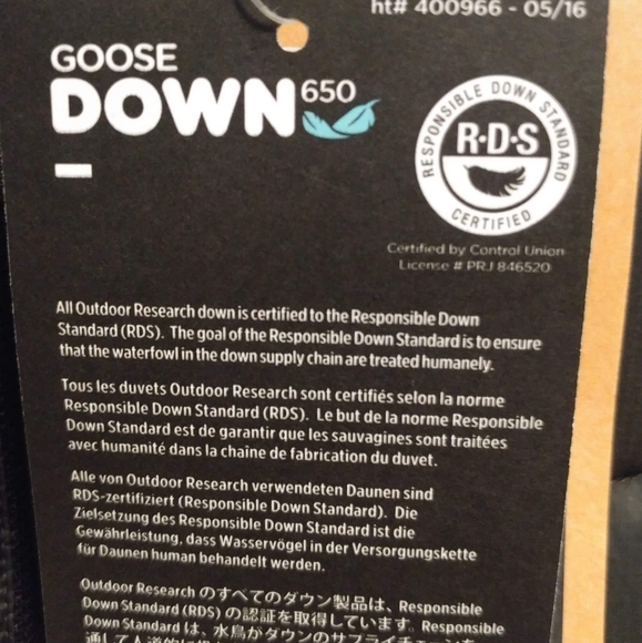 Outdoor Research Transcendent Down Jacket - Picture 8 of 8